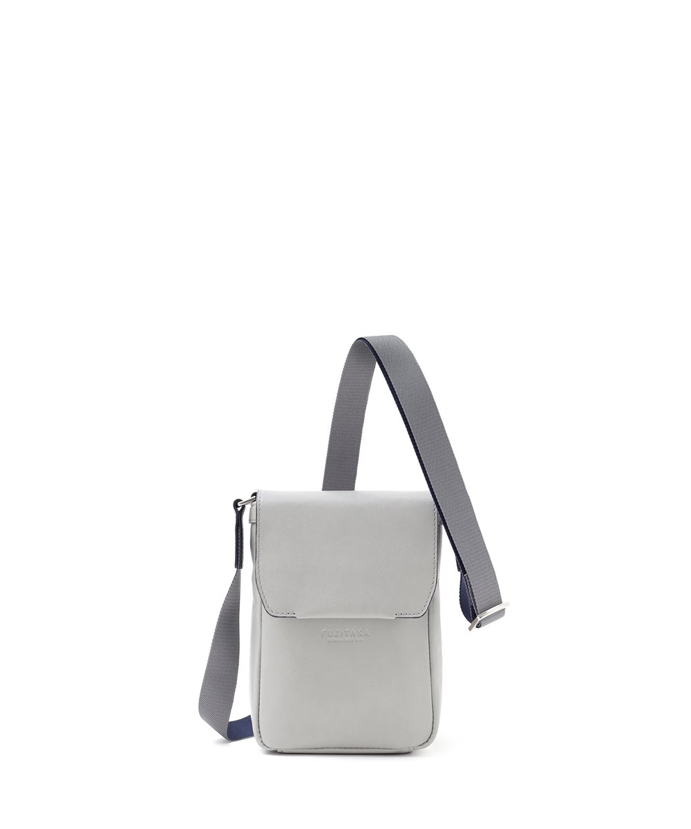 フジタカ ニューポスタ レザーミニショルダーバッグ