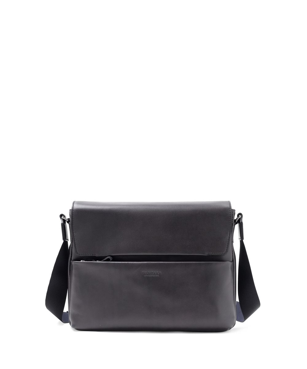 フジタカ ニューポスタ レザーショルダーバッグ B5