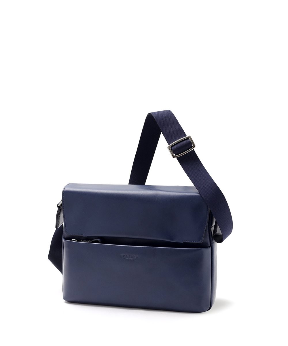 フジタカ ニューポスタ レザーショルダーバッグ B5