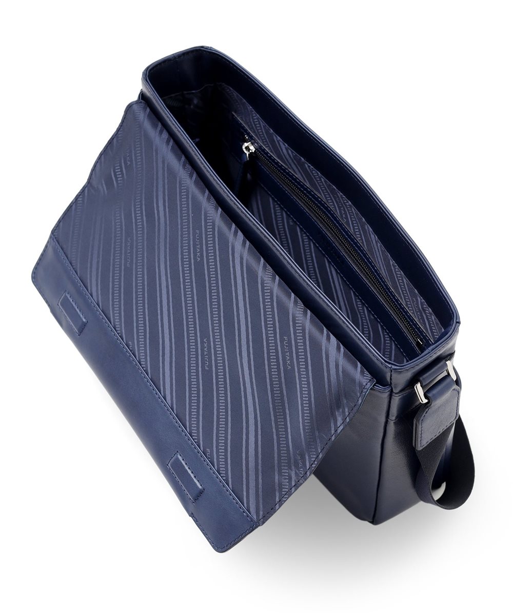 フジタカ ニューポスタ レザーショルダーバッグ B5