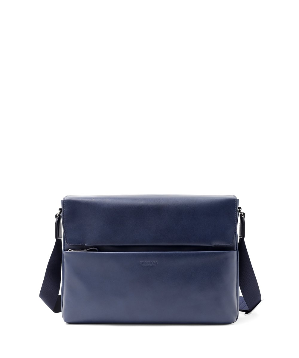 フジタカ ニューポスタ レザーショルダーバッグ A4