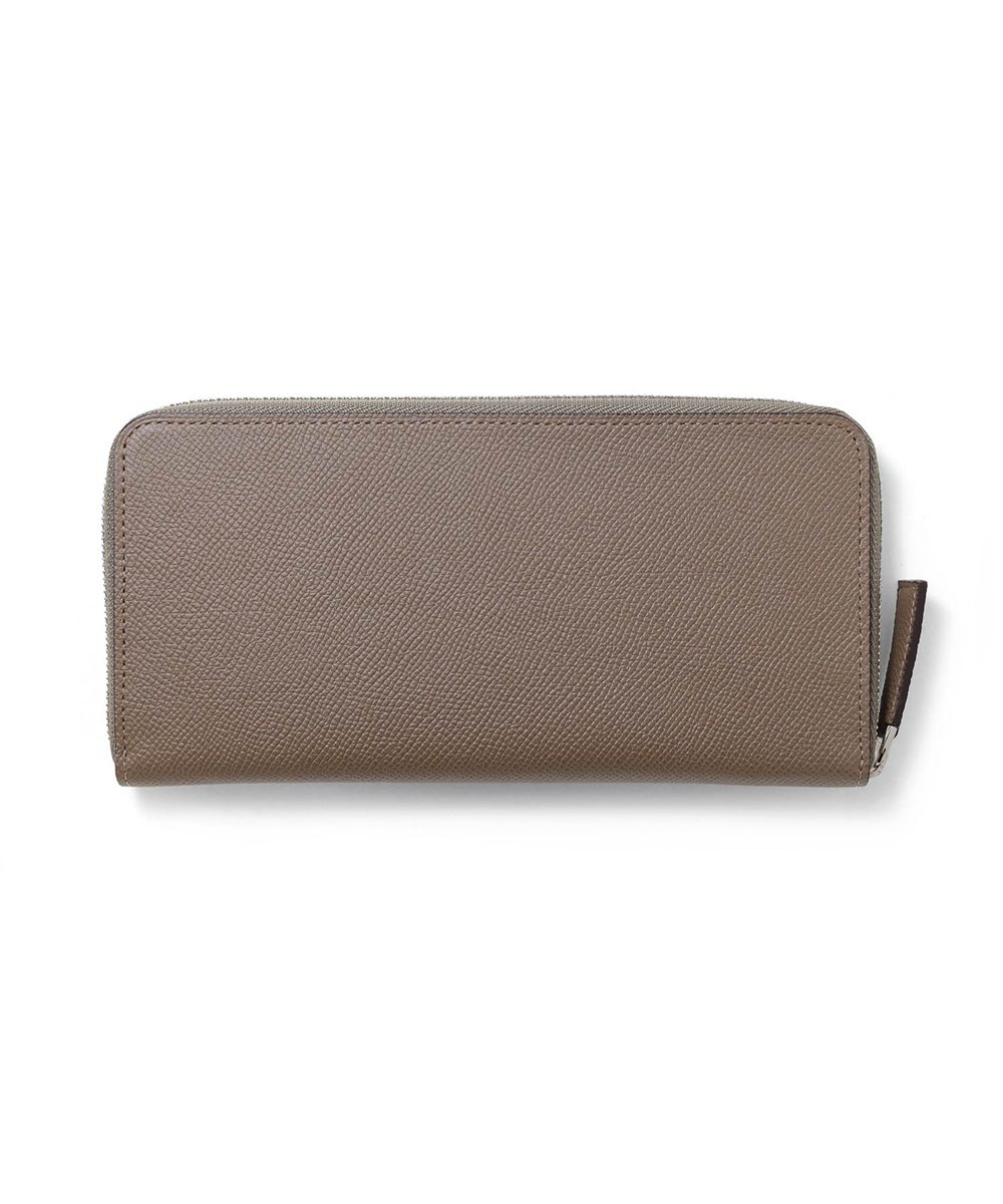 フジタカ ワープロラックス ラウンドファスナー長財布 カード段10