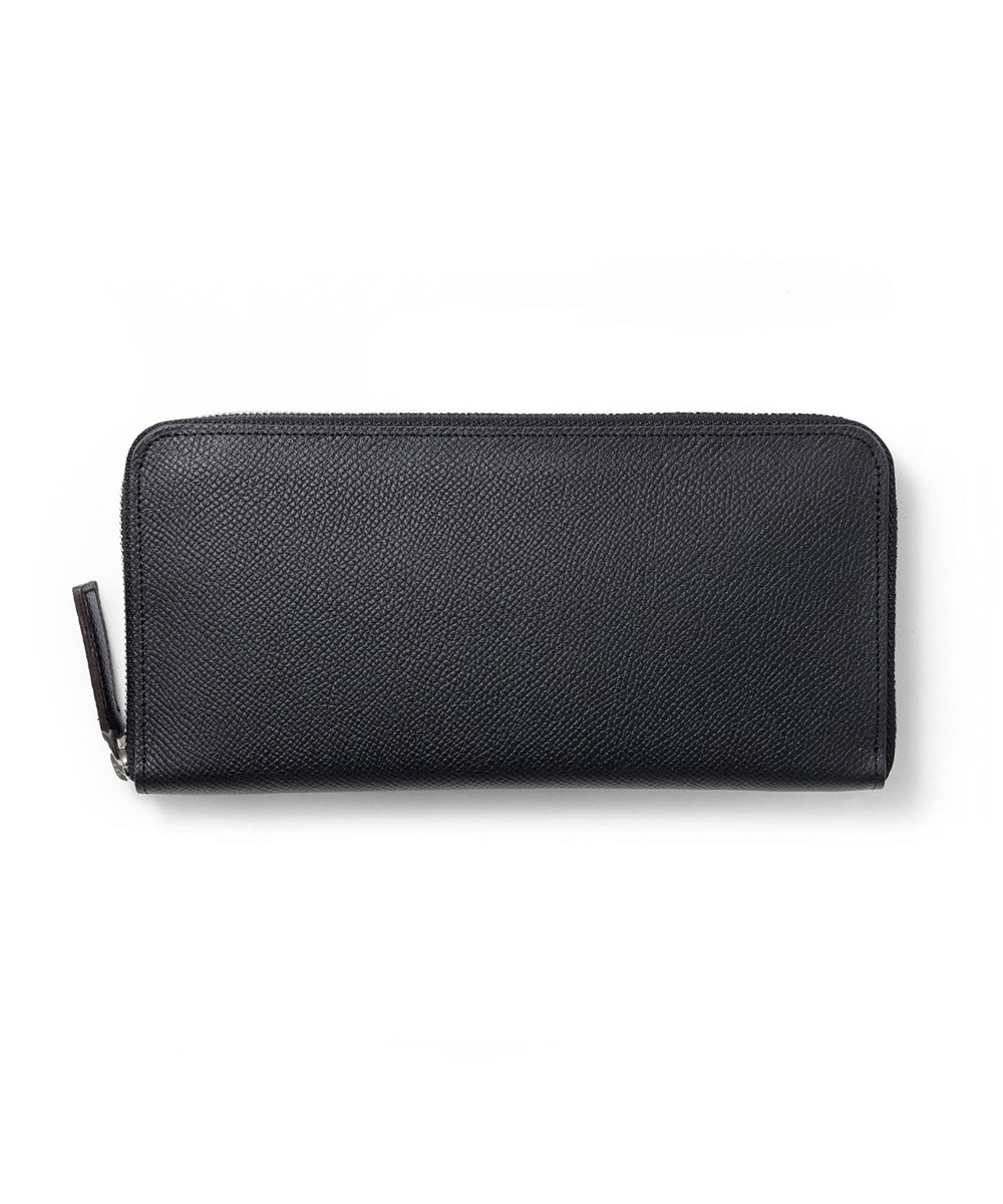 フジタカ ワープロラックス ラウンドファスナー長財布 カード段10