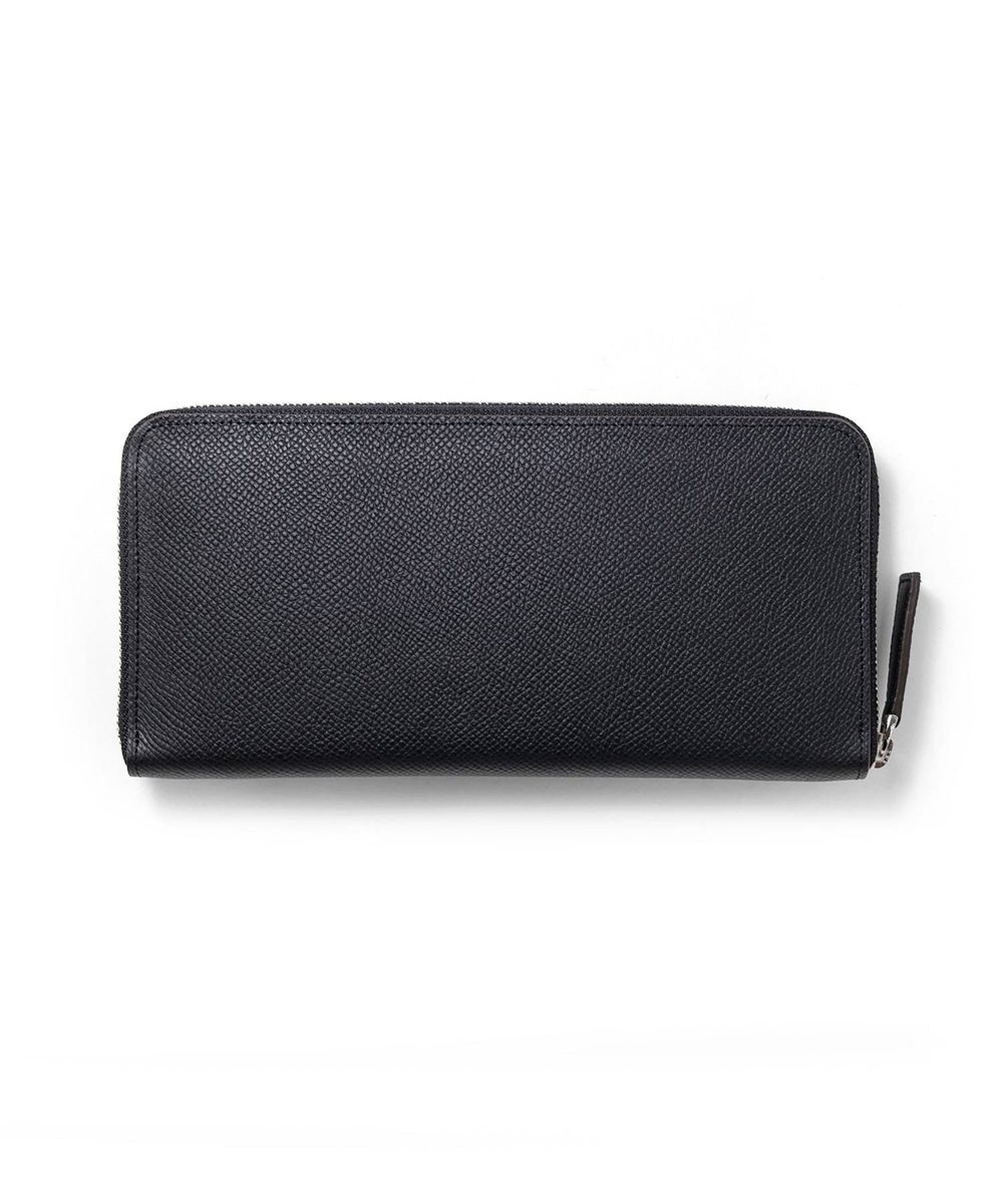 フジタカ ワープロラックス ラウンドファスナー長財布 カード段10