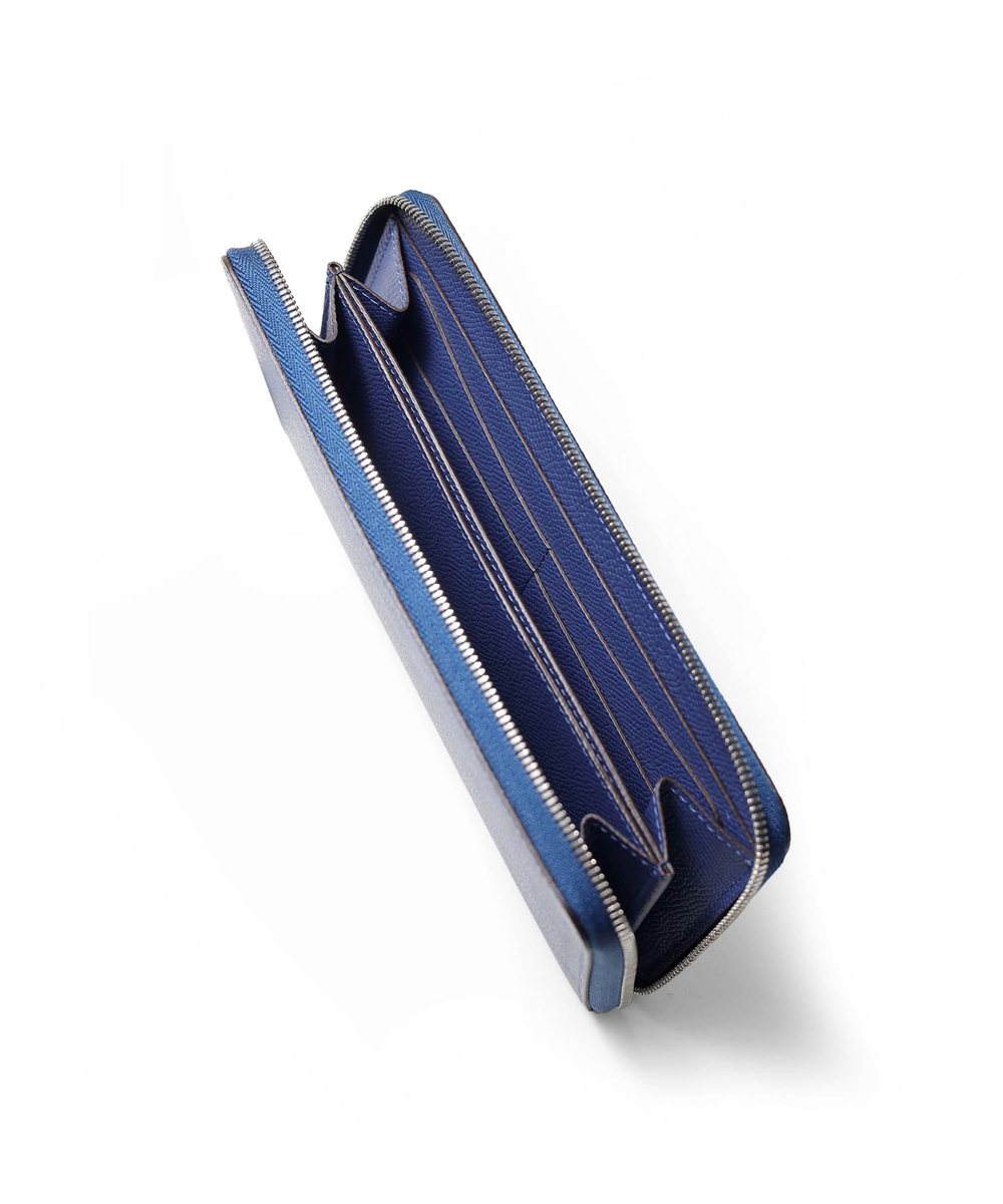 フジタカ ワープロラックス ラウンドファスナー長財布 カード段10