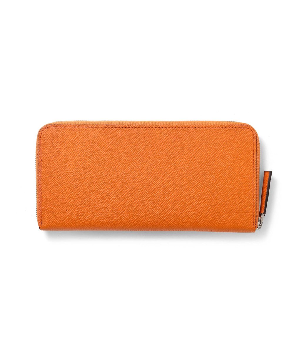 フジタカ ワープロラックス ラウンドファスナー長財布 カード段10