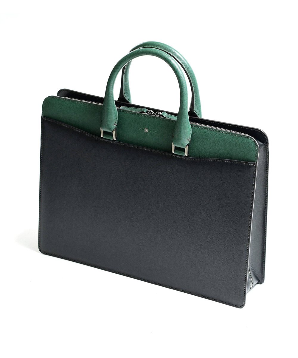 フジタカ ディアマン レザービジネスバッグ A4