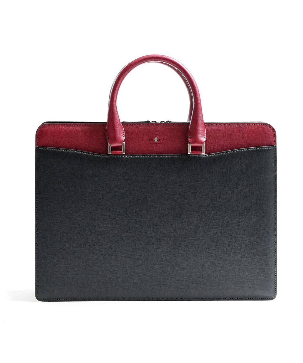フジタカ ディアマン レザービジネスバッグ A4