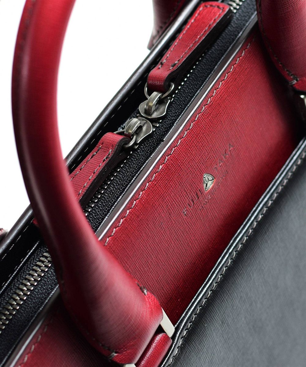 フジタカ ディアマン レザービジネスバッグ A4