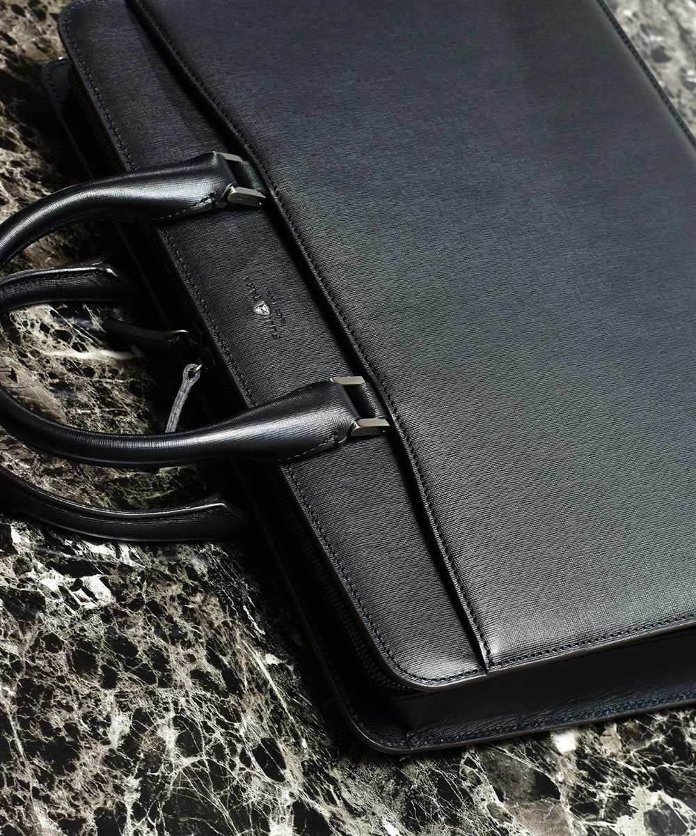 フジタカ ディアマン レザービジネスバッグ A4