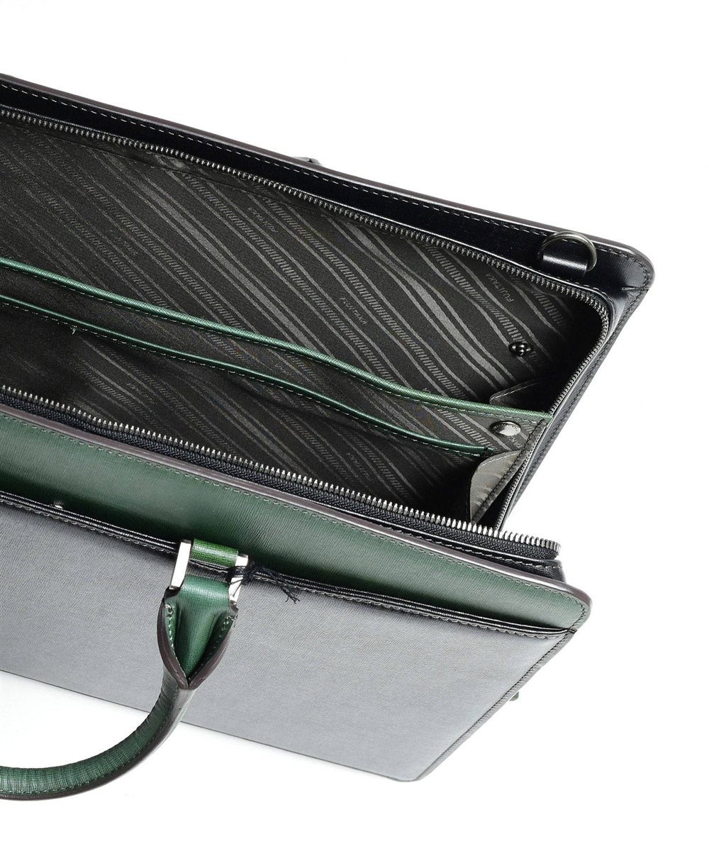 フジタカ ディアマン レザービジネスバッグ B4