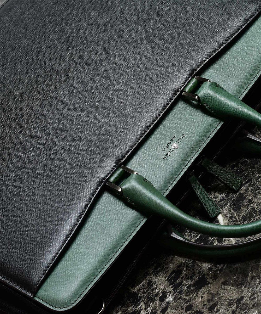 フジタカ ディアマン レザービジネスバッグ B4