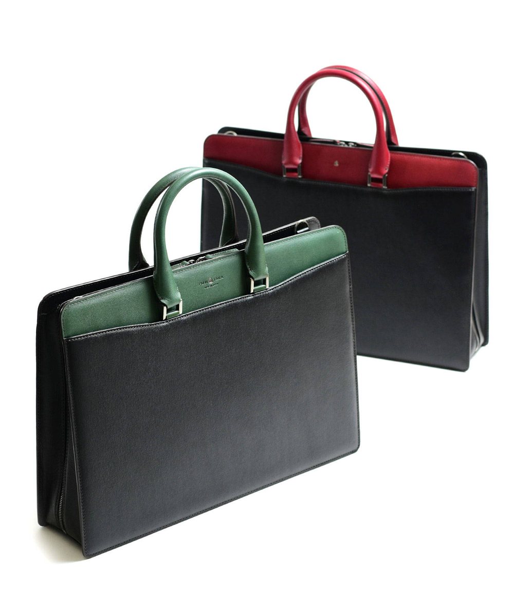 フジタカ ディアマン レザービジネスバッグ B4