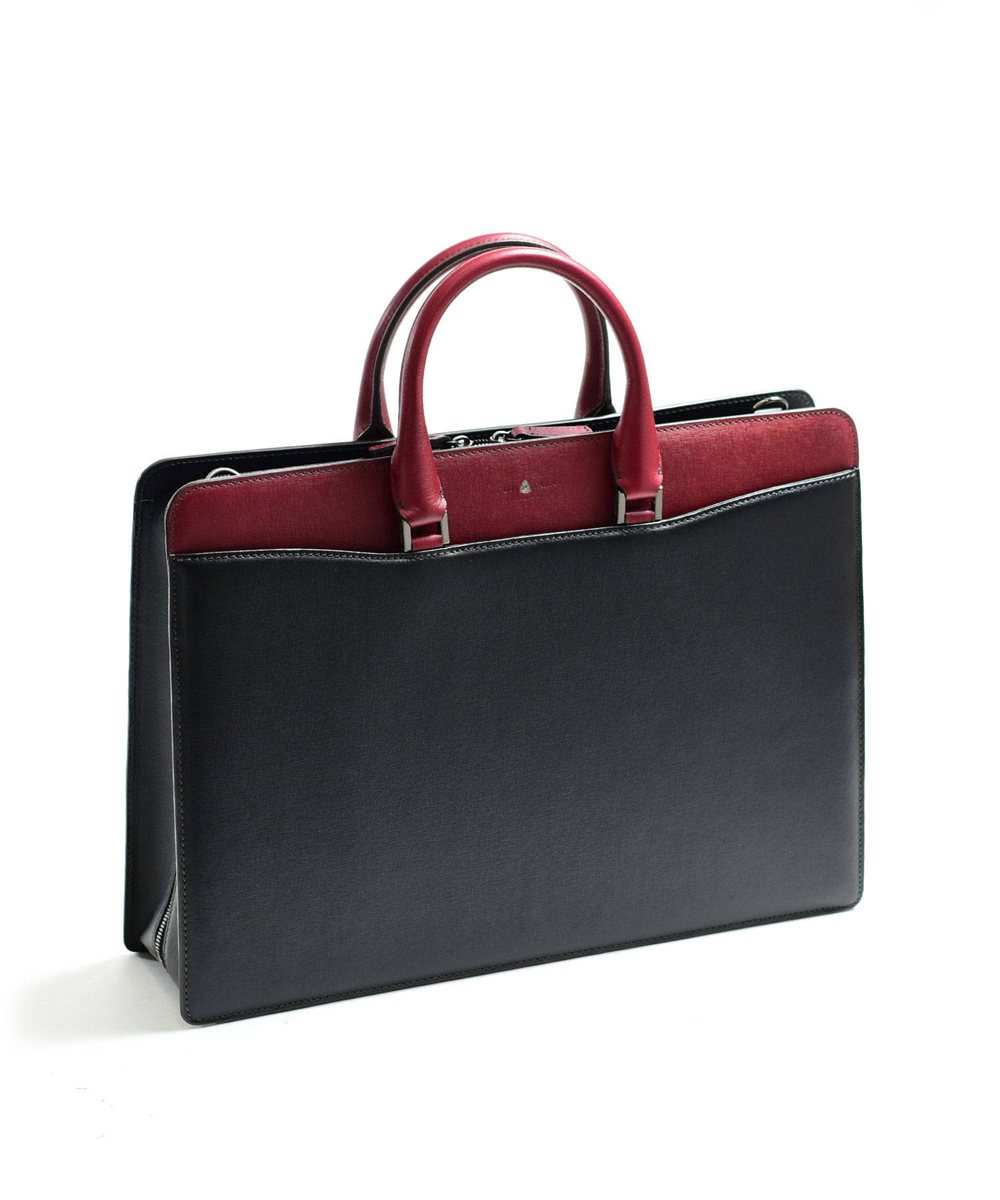 フジタカ ディアマン レザービジネスバッグ B4