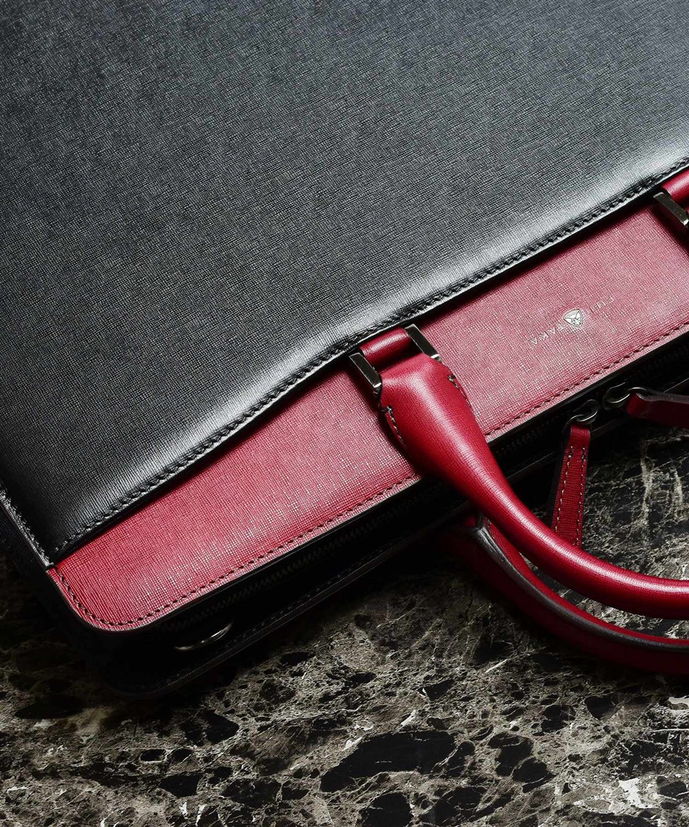 フジタカ ディアマン レザービジネスバッグ B4