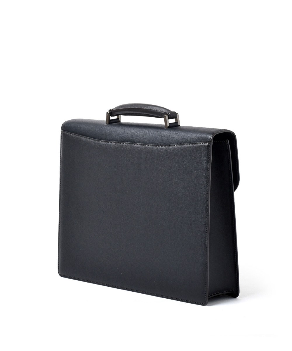 フジタカ ディアマン レザービジネスバッグ A4 カブセ