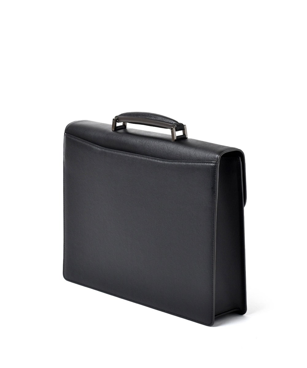フジタカ ディアマン レザービジネスバッグ A4 カブセ