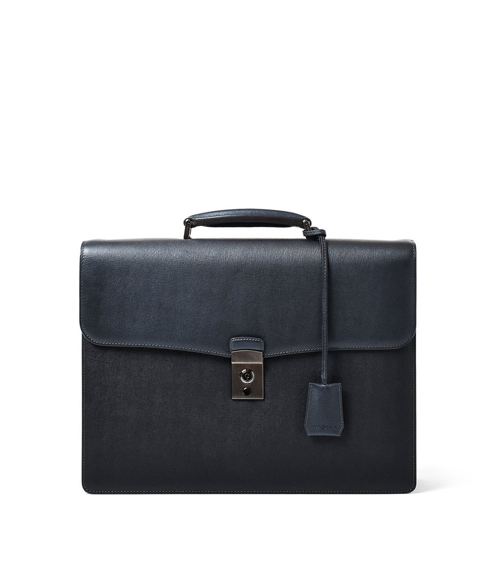 フジタカ ディアマン レザービジネスバッグ B4 ダブルルーム カブセ