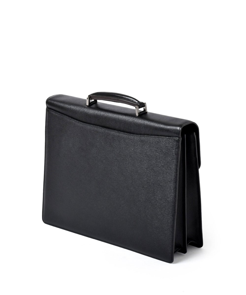 フジタカ ディアマン レザービジネスバッグ B4 ダブルルーム カブセ