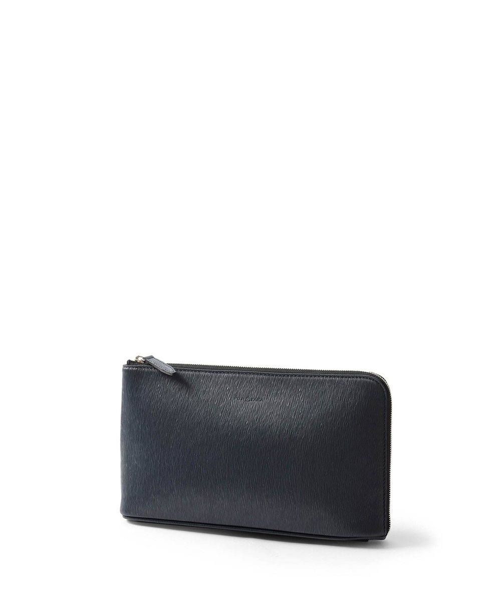 フジタカ ニュージェード レザークラッチバッグ