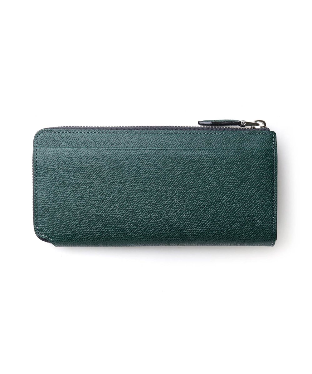 フジタカ ドーフィン L字ファスナー長財布 カード段20