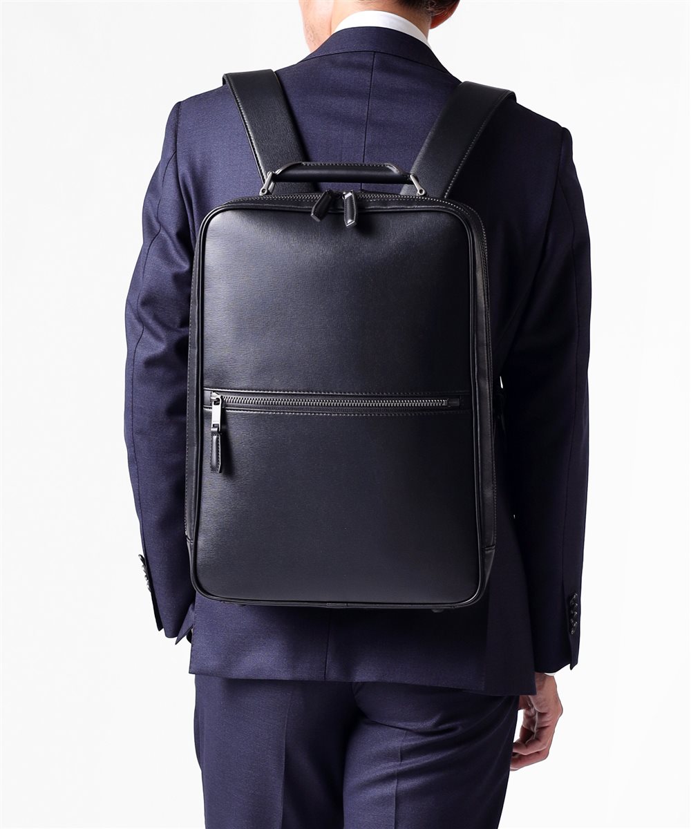 フジタカ ベリルクラリーノ ビジネスリュック A4 ダブルルーム