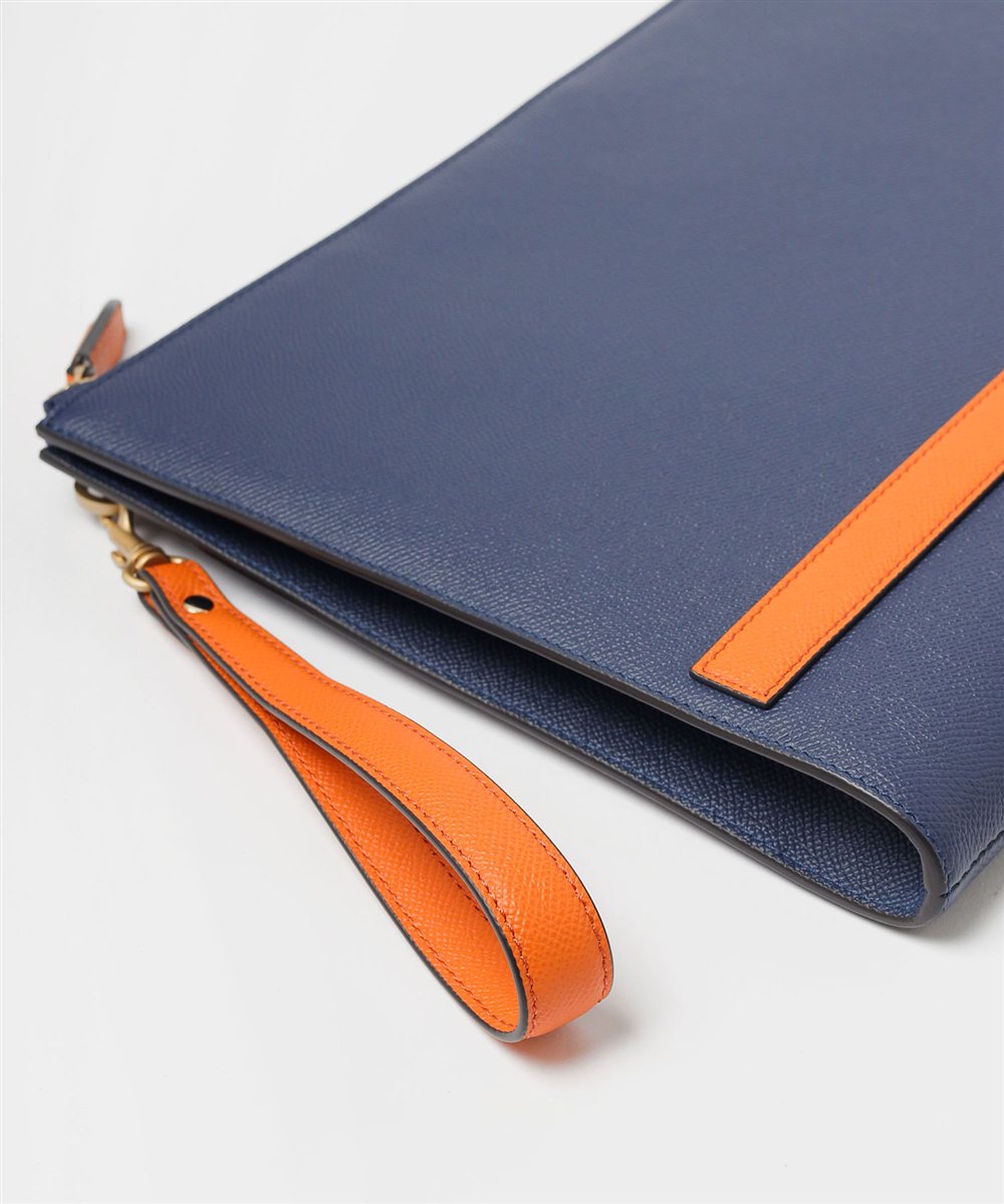 フジタカ ミーツ NO CHASER レザークラッチバッグ A4