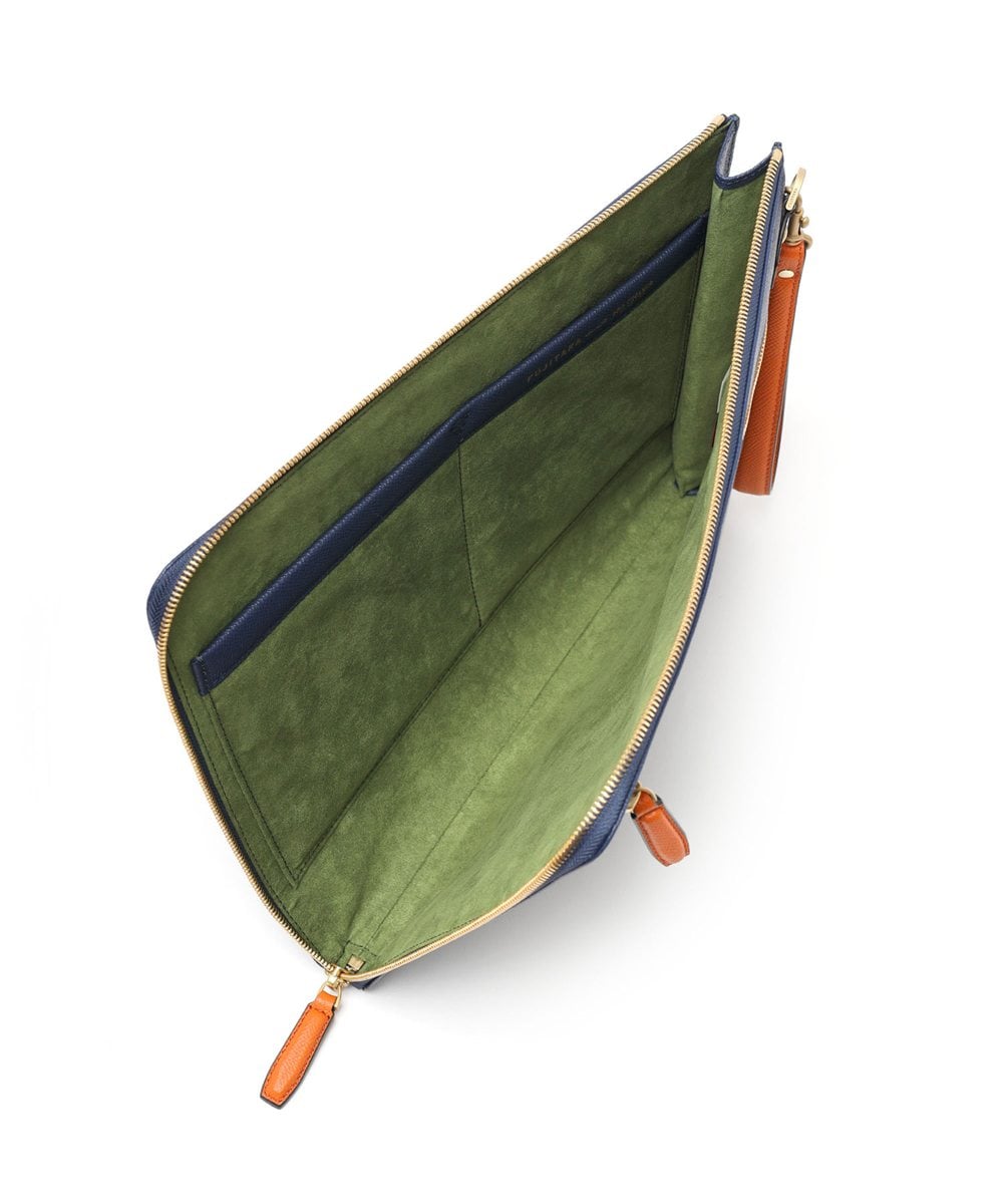 フジタカ ミーツ NO CHASER レザークラッチバッグ A4