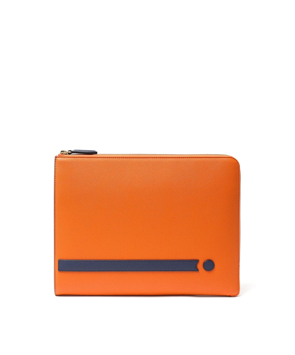 フジタカ ミーツ NO CHASER レザークラッチバッグ A4