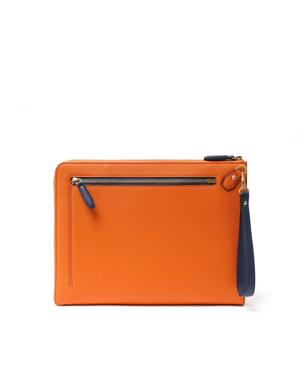 フジタカ ミーツ NO CHASER レザークラッチバッグ A4