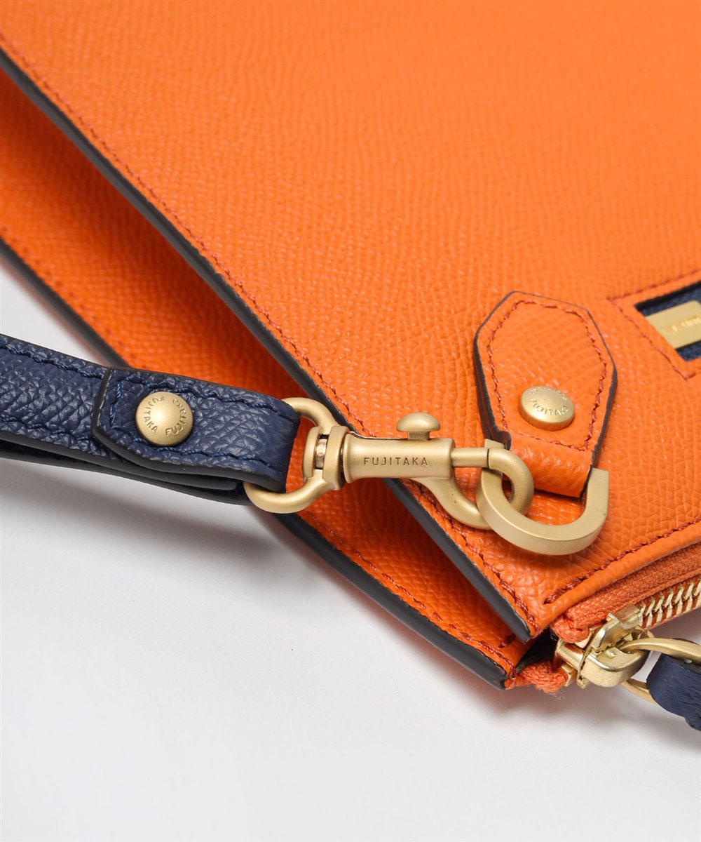 フジタカ ミーツ NO CHASER レザークラッチバッグ A4