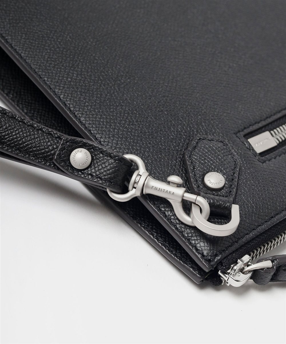 フジタカ ミーツ NO CHASER レザークラッチバッグ A4
