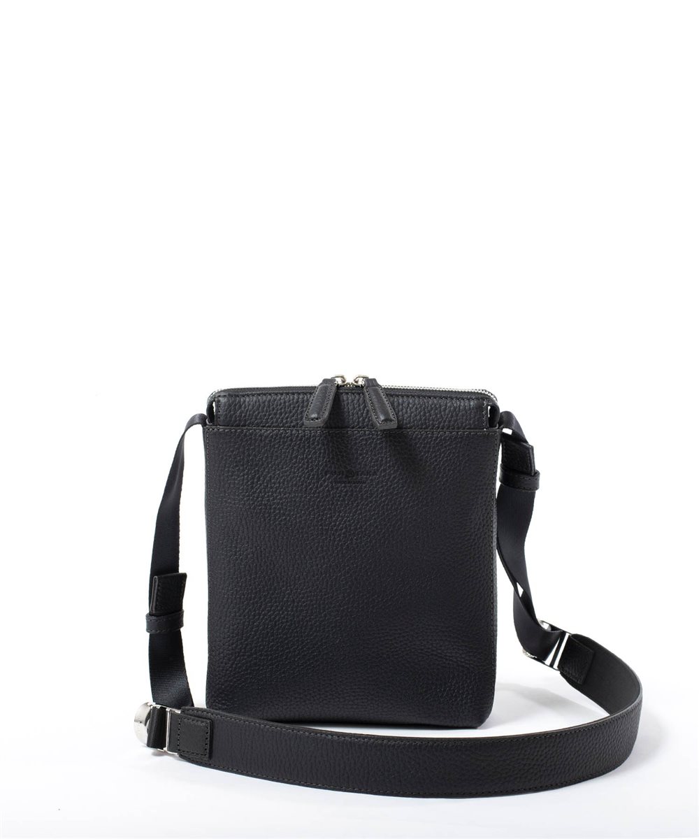 フジタカ ソル ネックポーチ型 レザーショルダーバッグ