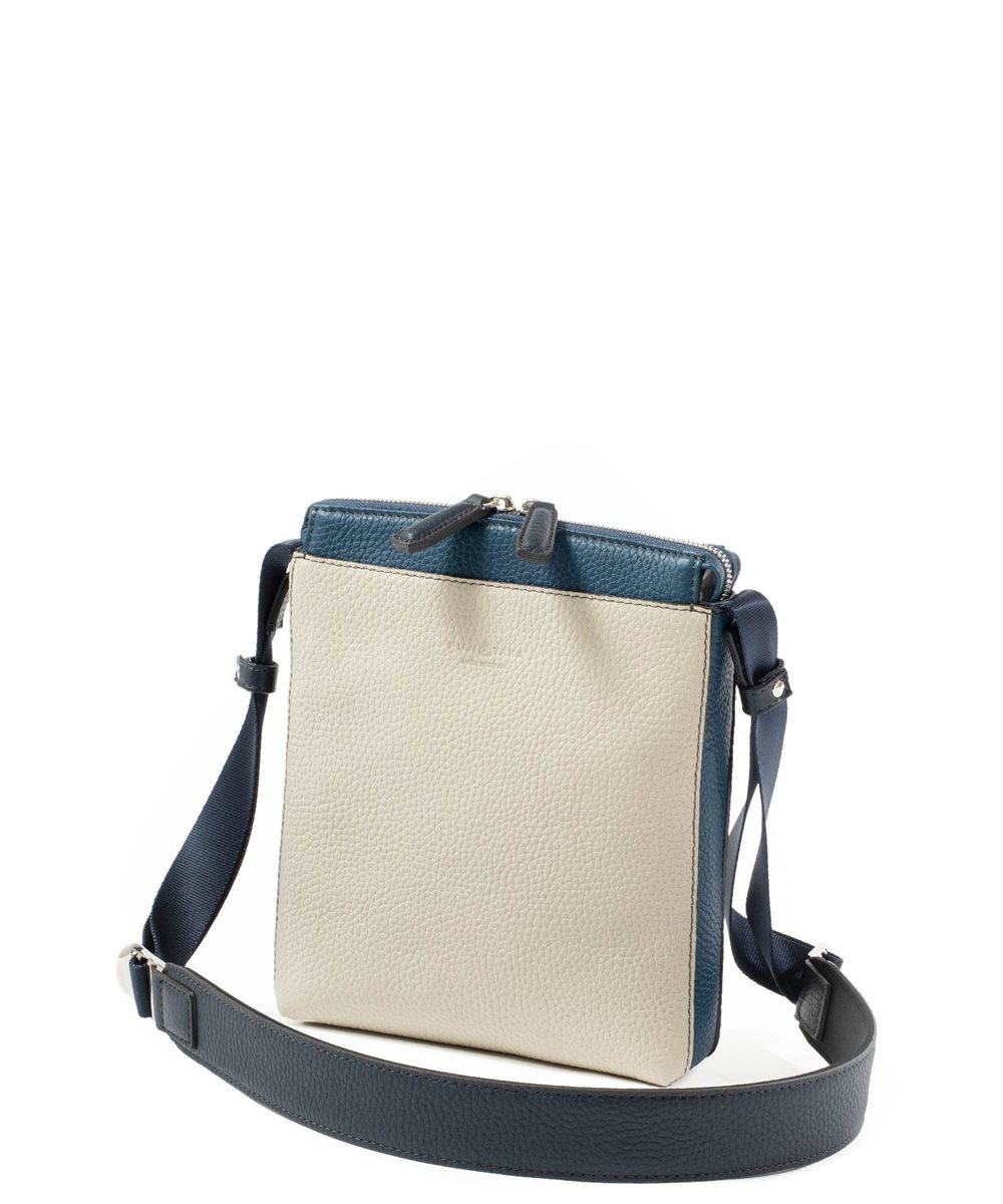 フジタカ ソル ネックポーチ型 レザーショルダーバッグ