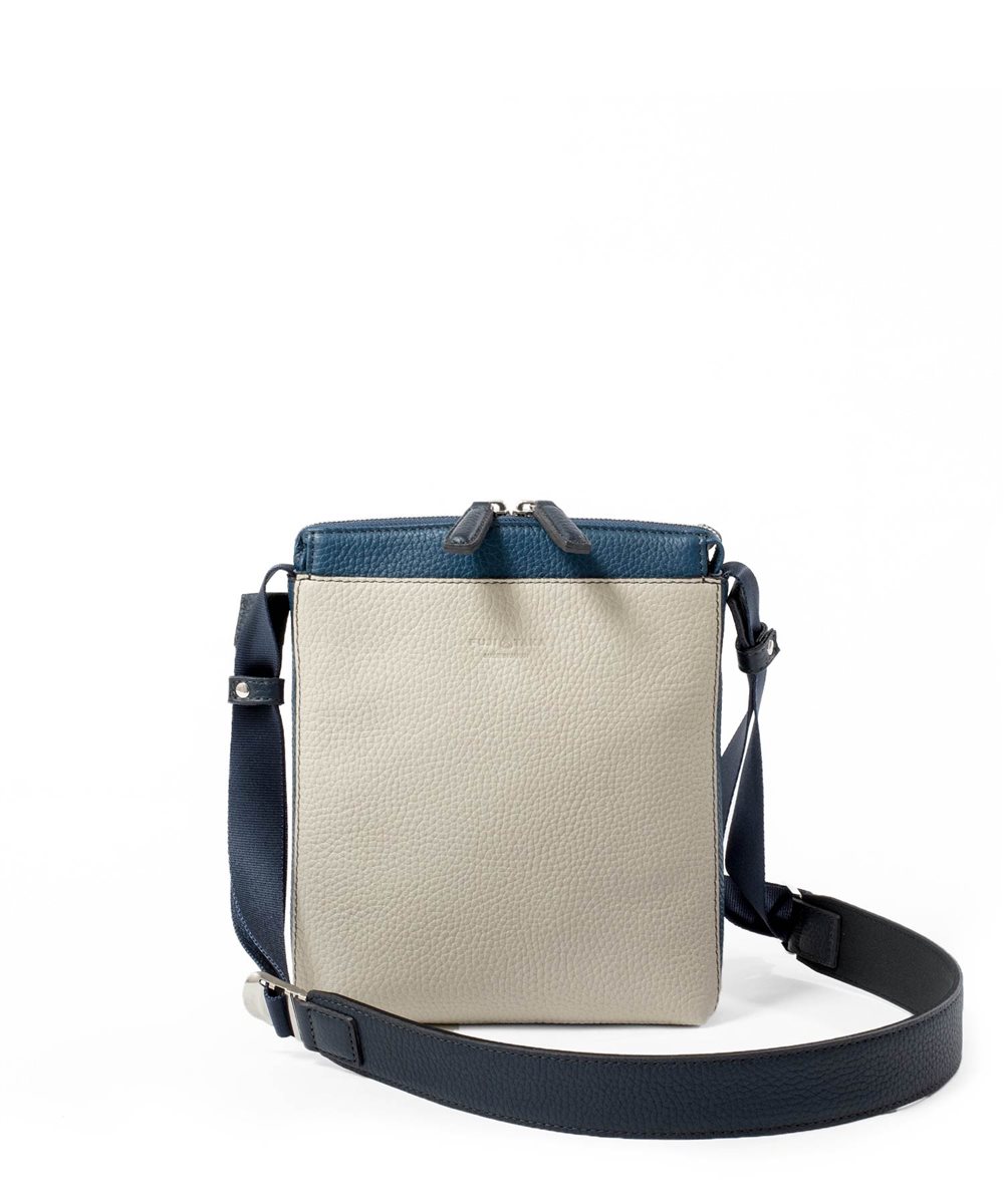 フジタカ ソル ネックポーチ型 レザーショルダーバッグ