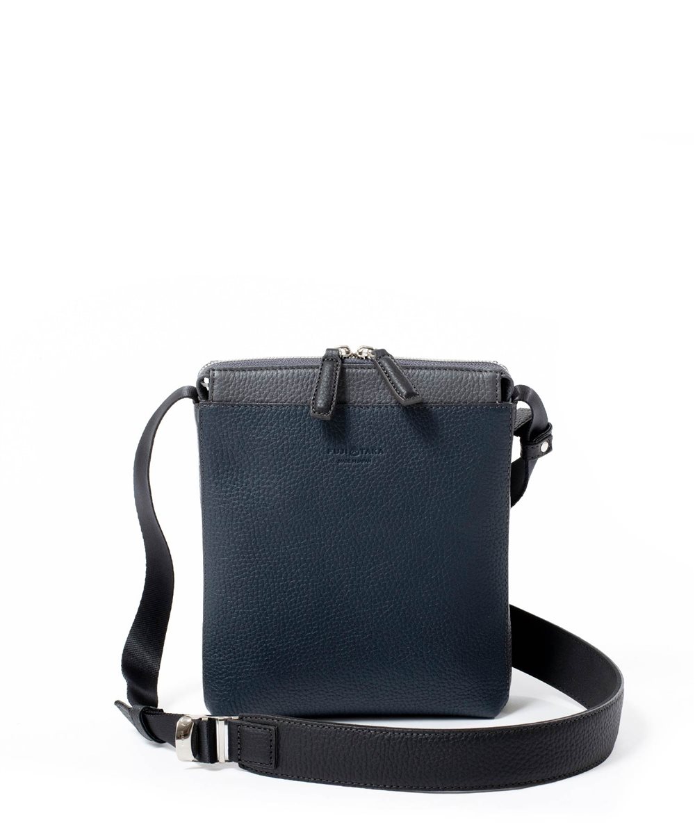 フジタカ ソル ネックポーチ型 レザーショルダーバッグ