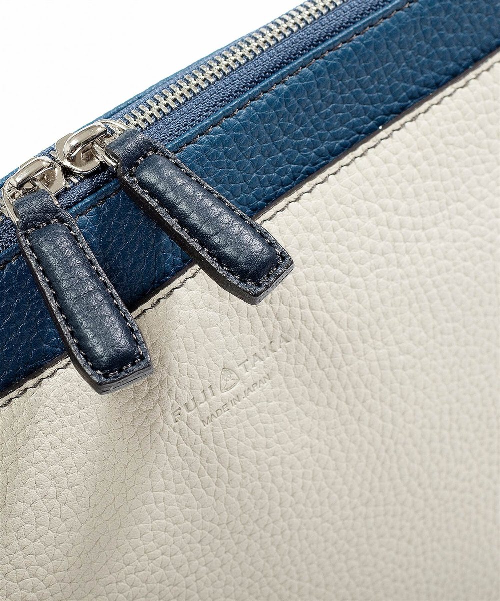 フジタカ ソル サコッシュ型 レザーショルダーバッグ