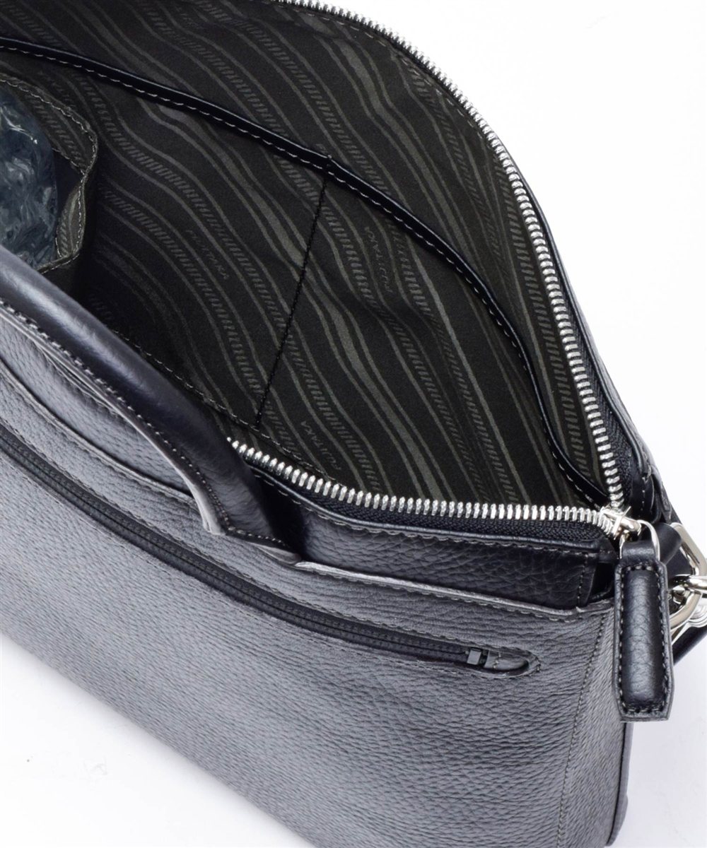 フジタカ ソル レザーショルダーバッグ B5