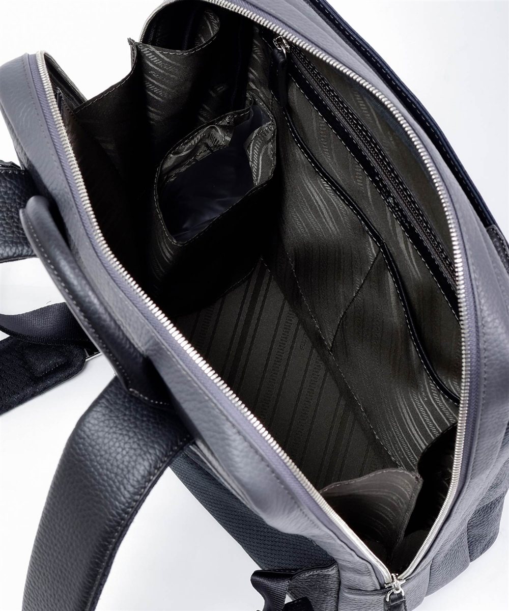 フジタカ ソル コンパクト レザーリュック A4