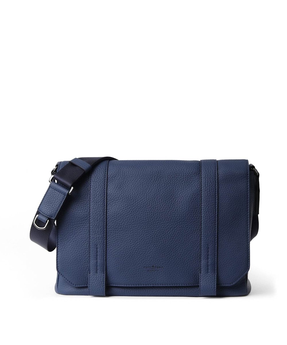 フジタカ アルタ かぶせ レザーショルダーバッグ A4