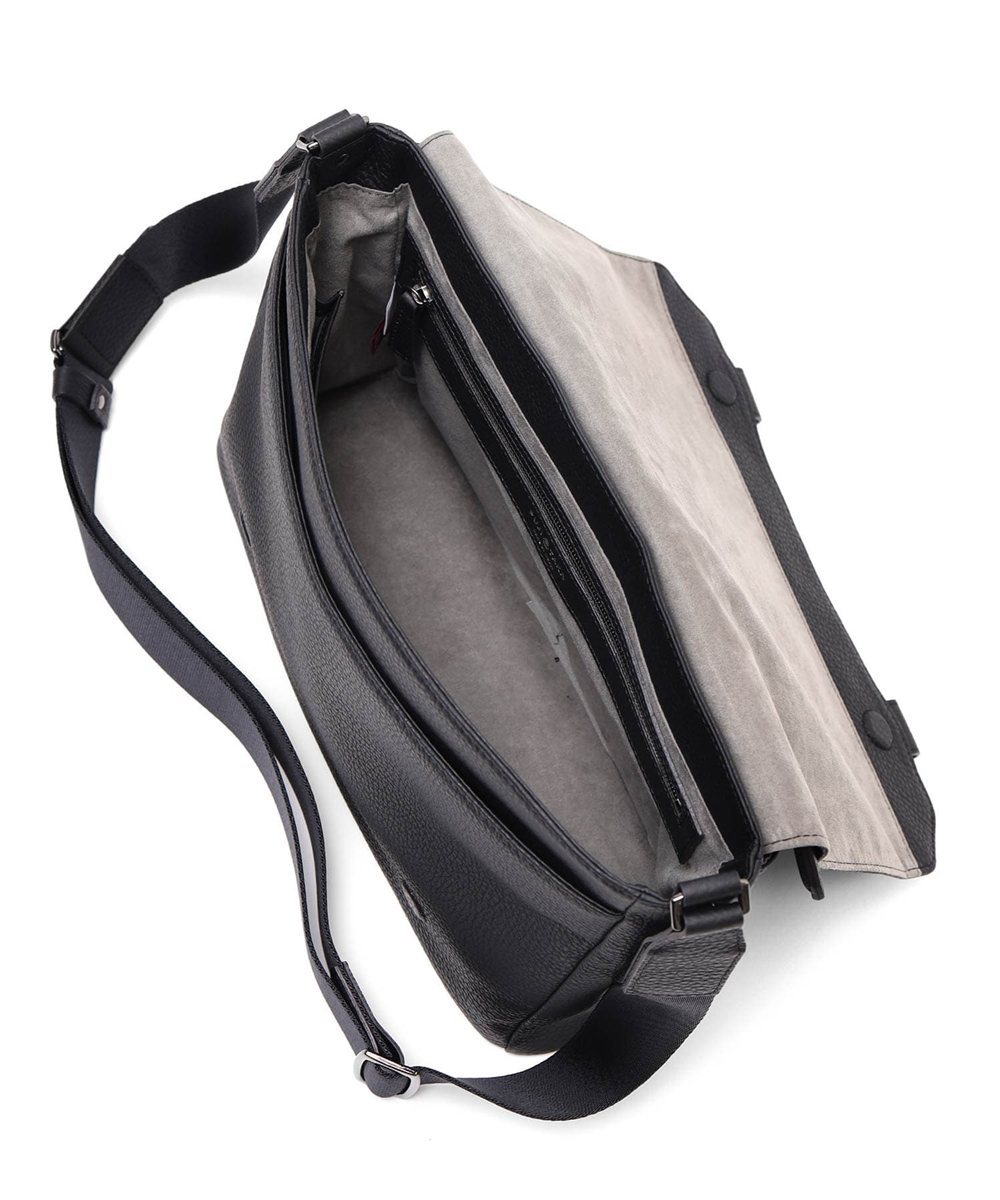 フジタカ アルタ かぶせ レザーショルダーバッグ A4