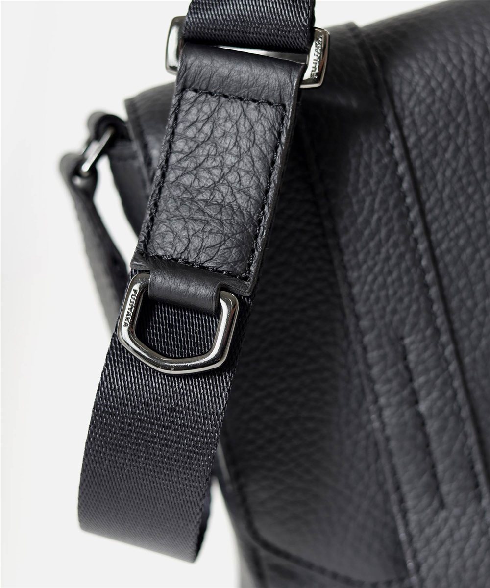 フジタカ アルタ かぶせ レザーショルダーバッグ スモール