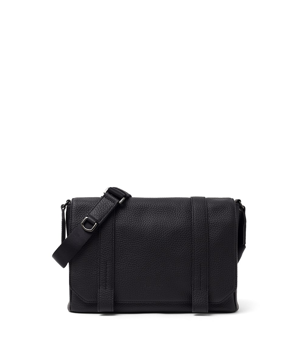 フジタカ アルタ かぶせ レザーショルダーバッグ B5