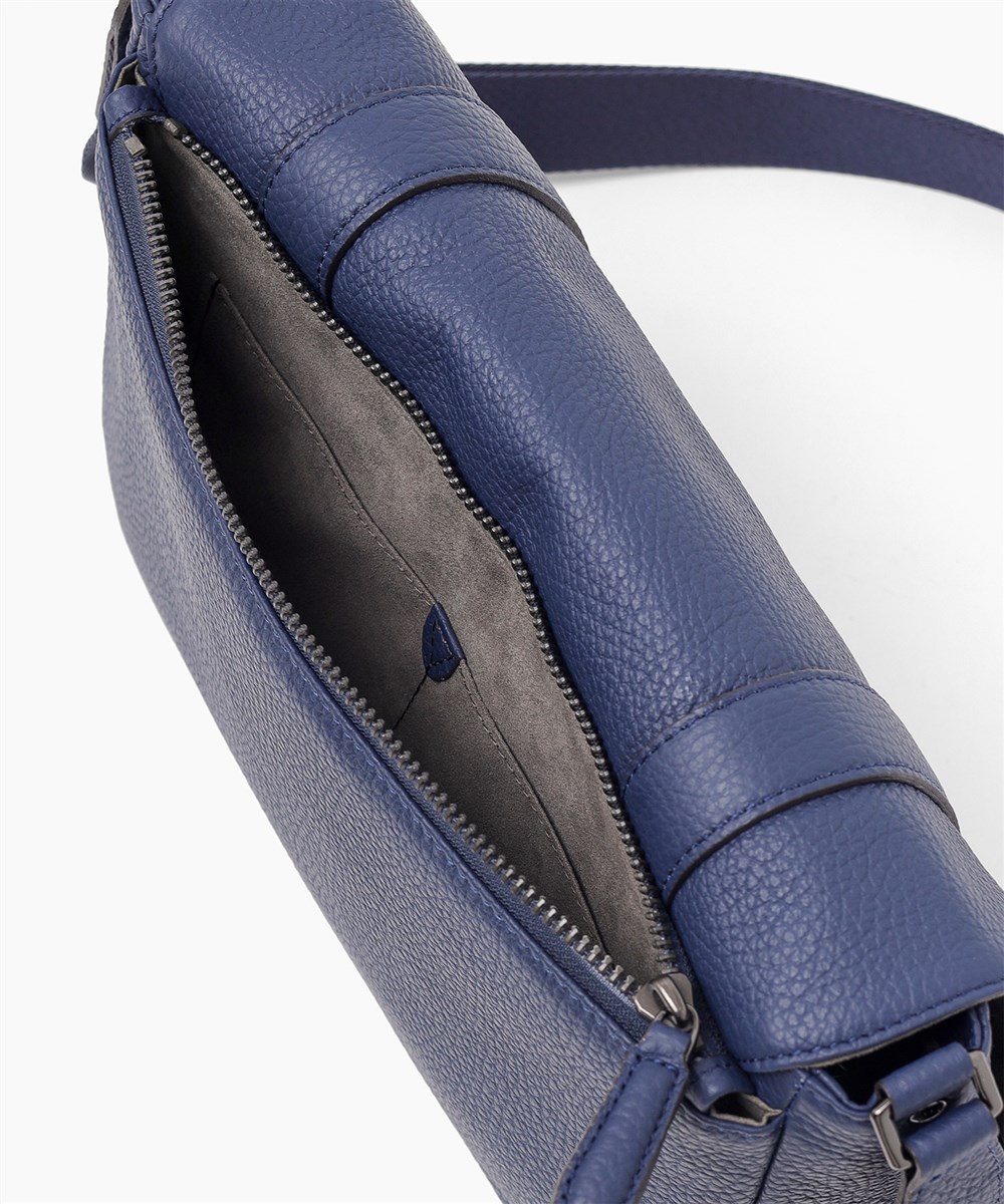 フジタカ アルタ かぶせ レザーショルダーバッグ B5