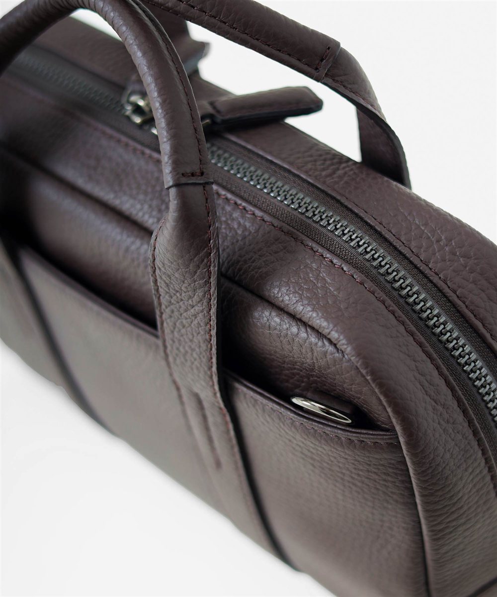 フジタカ アルタ 2WAY レザーメンズポーチ