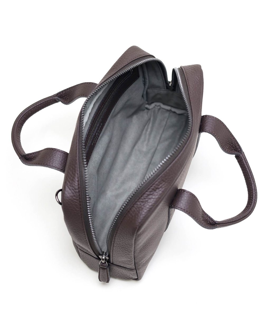 フジタカ アルタ 2WAY レザーメンズポーチ