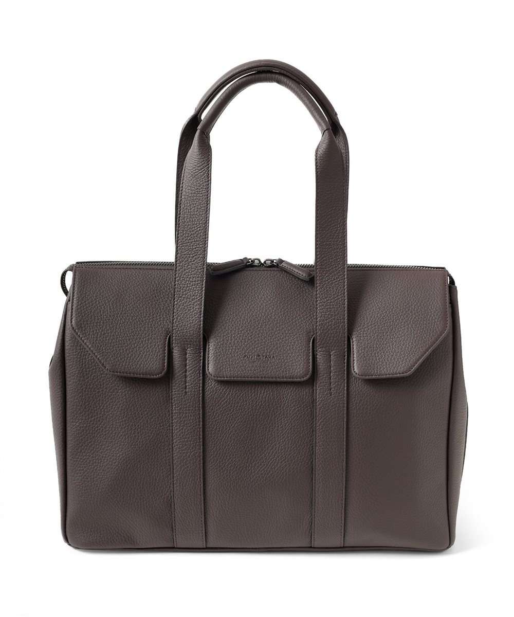 フジタカ アルタ かぶせ レザートートバッグ B4 セットアップ対応