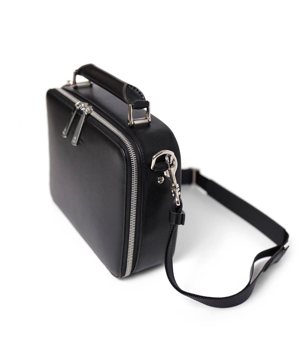 フジタカ オーブ レザーショルダーバッグ 手付き