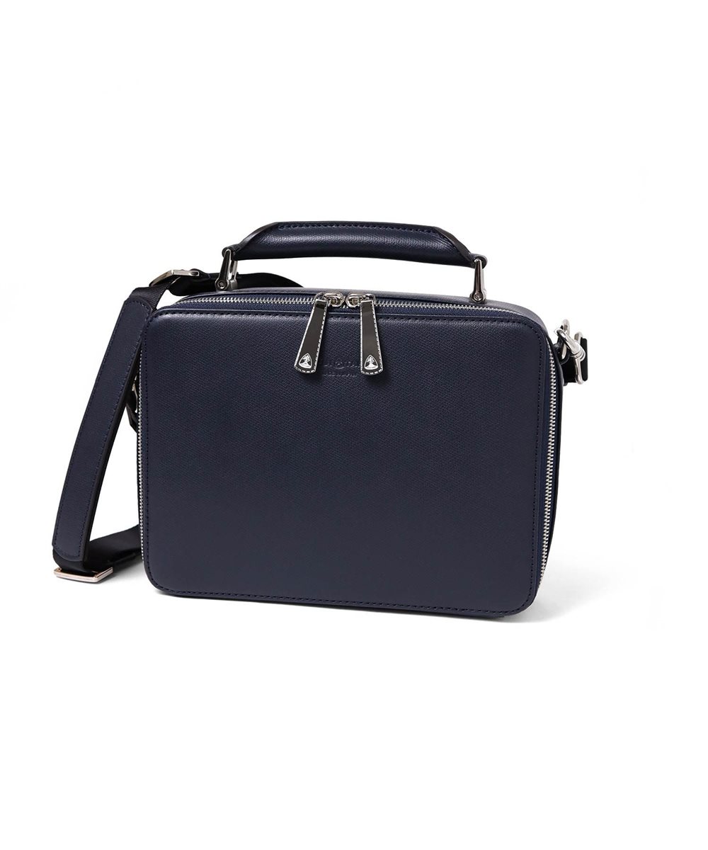 フジタカ オーブ レザーショルダーバッグ 手付き