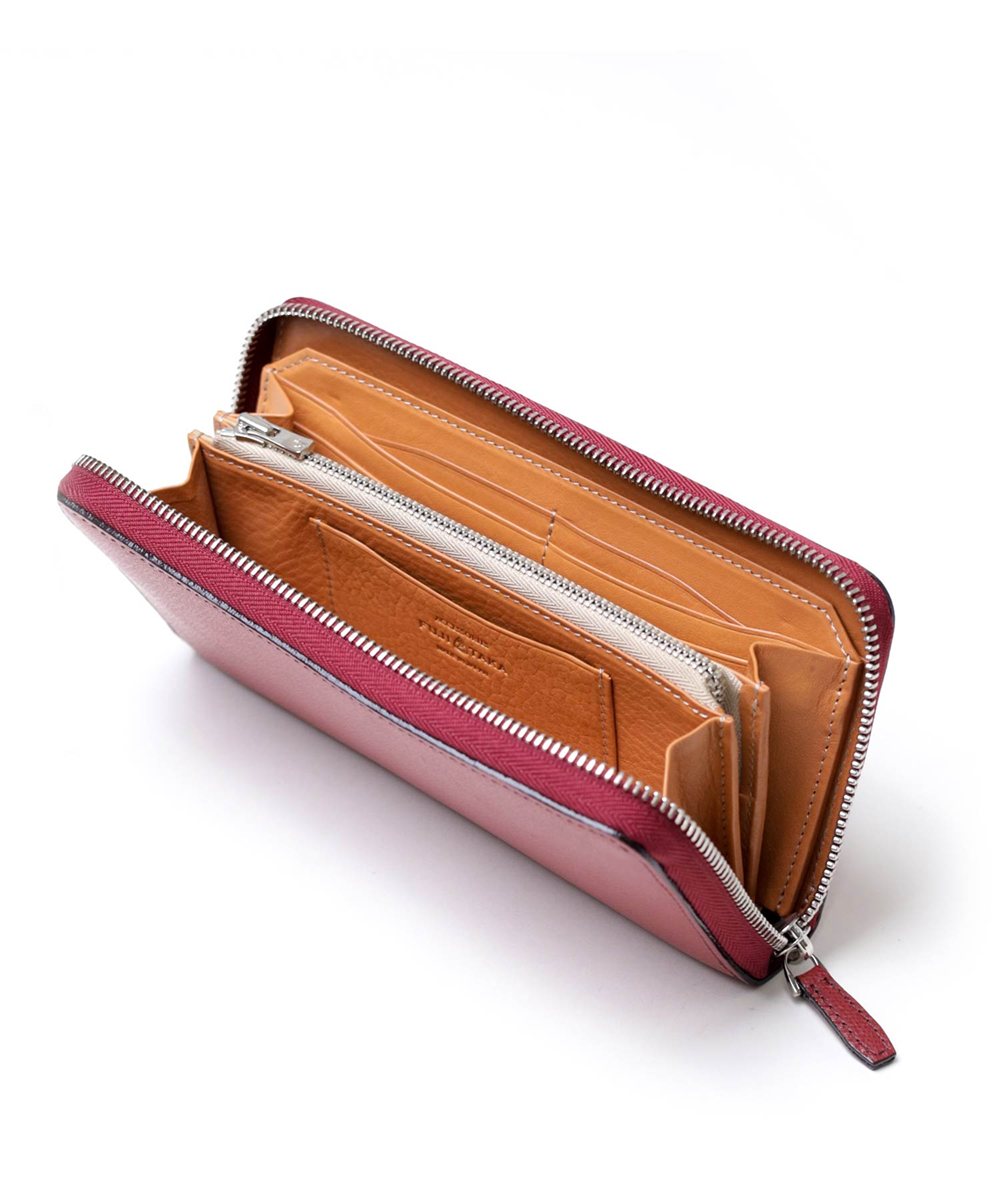 フジタカ オーブ 長財布 ラウンドファスナー カード段13